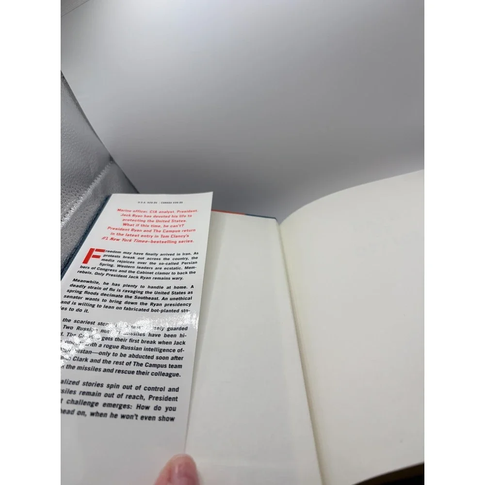 Tom Clancy Oath of Office - A‎ Jack Ryan Novel by Marc Cameron (2018, Hardcover)